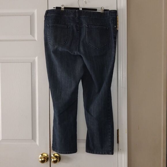 Additions by Chico's embellished jeans Sz 3 ( SZ 16) - Picture 5 of 6